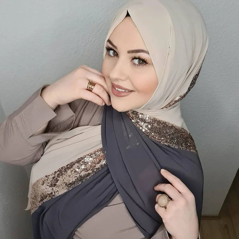 Chiffon Hijabs For Woman Abayas