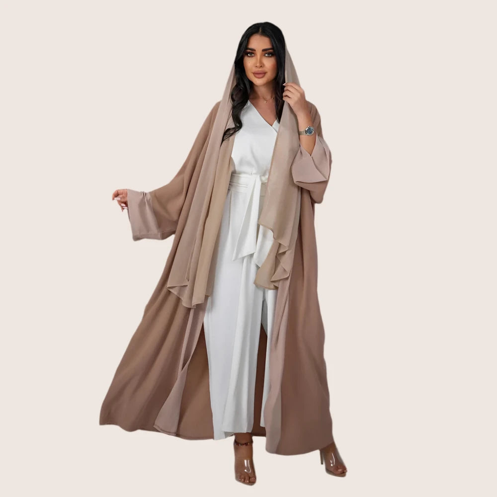 Luminous Chiffon Abaya