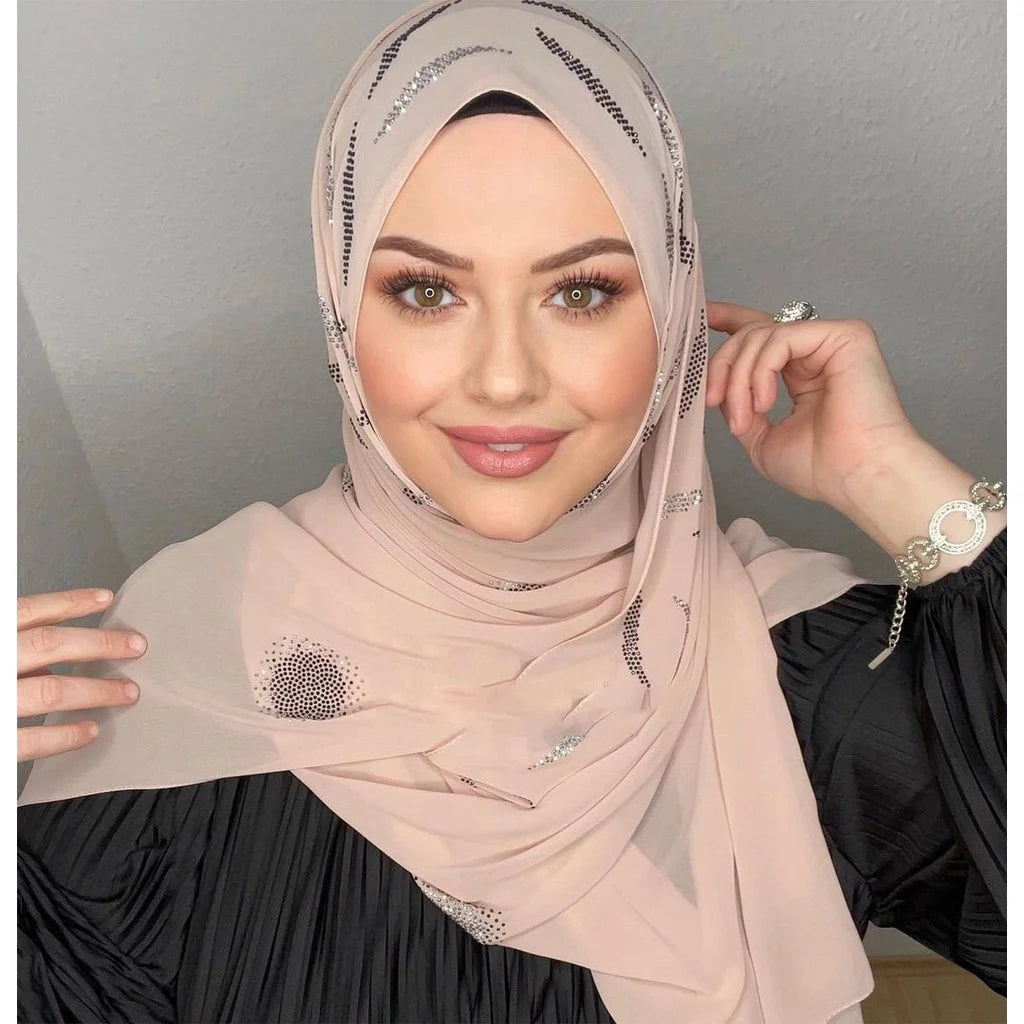 Chiffon Hijabs For Woman Abayas