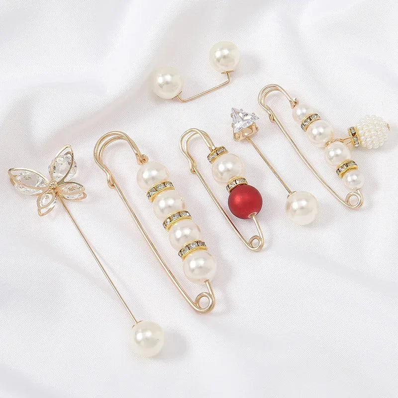 Pearl Brooch Pins